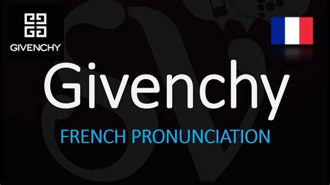 pronunciation of givenchy